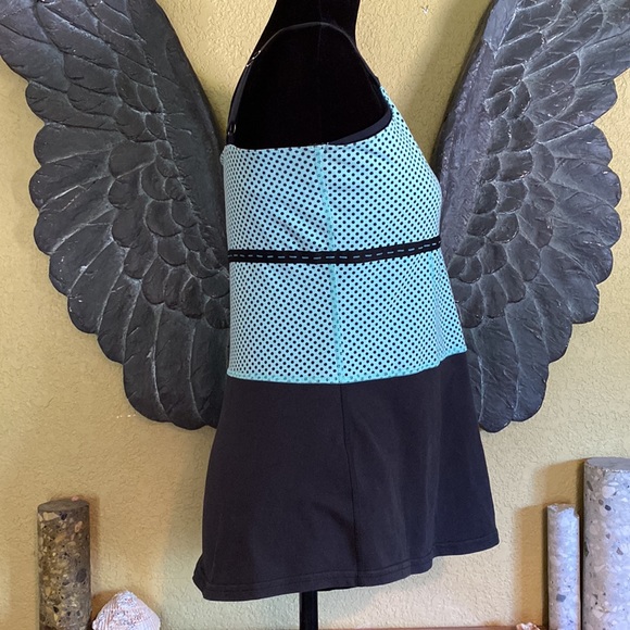 Lululemon Move Tank Aruba Black Party Dot - Picture 4 of 7